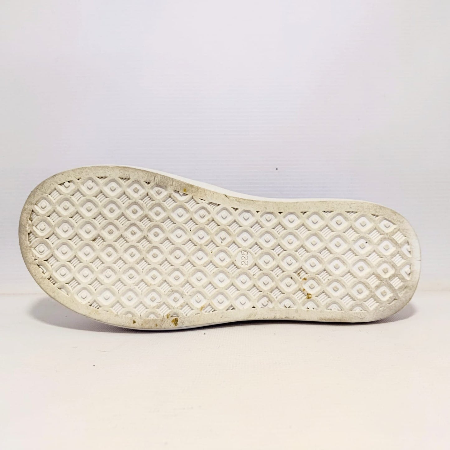 Women White Leather Lofers