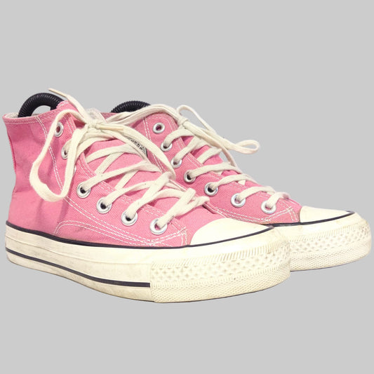 Even Star High Top Pink Canvas Shoes for Girls and Womens