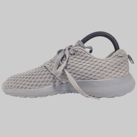 Gray Mesh Casual Shoes