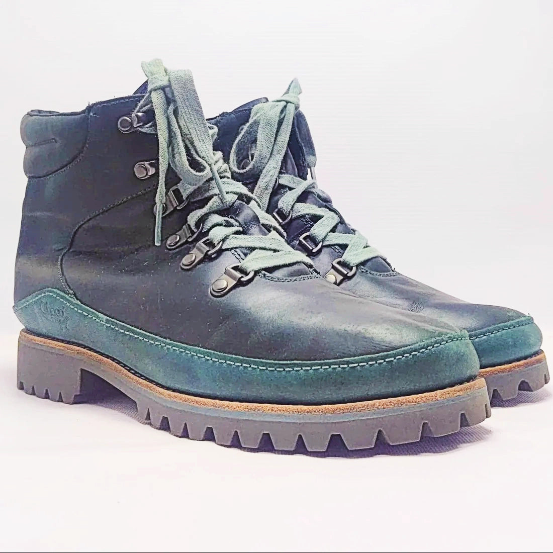 Chaco Green Hiking Boots