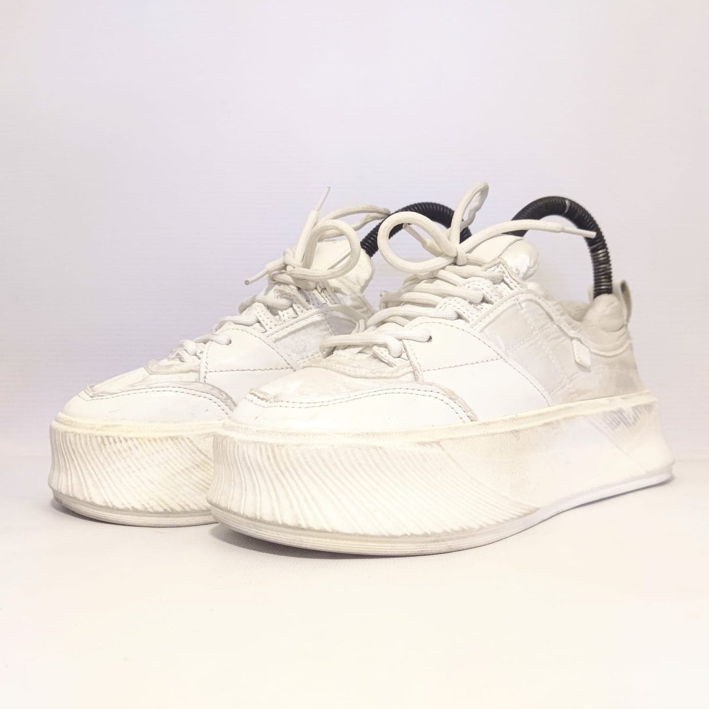 White High Sole Casual Sneakers
