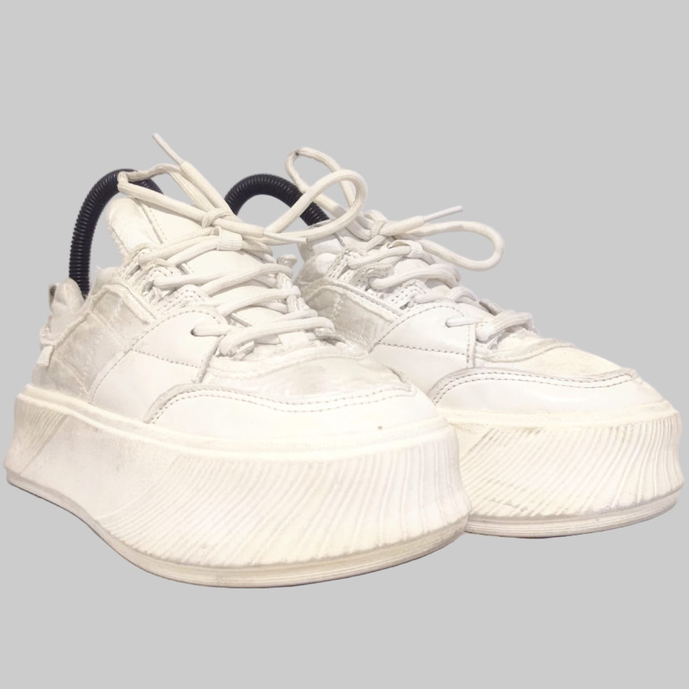 White High Sole Casual Sneakers