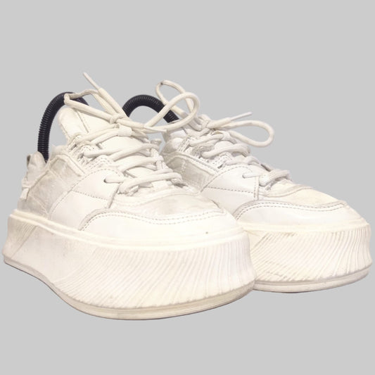 White High Sole Casual Sneakers
