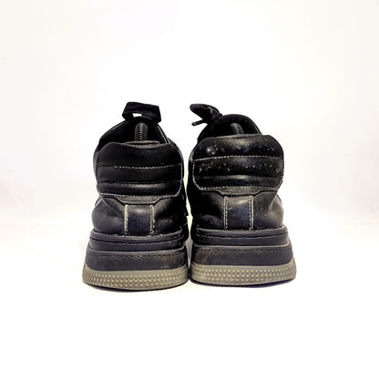 Black Leather Casual Shoes