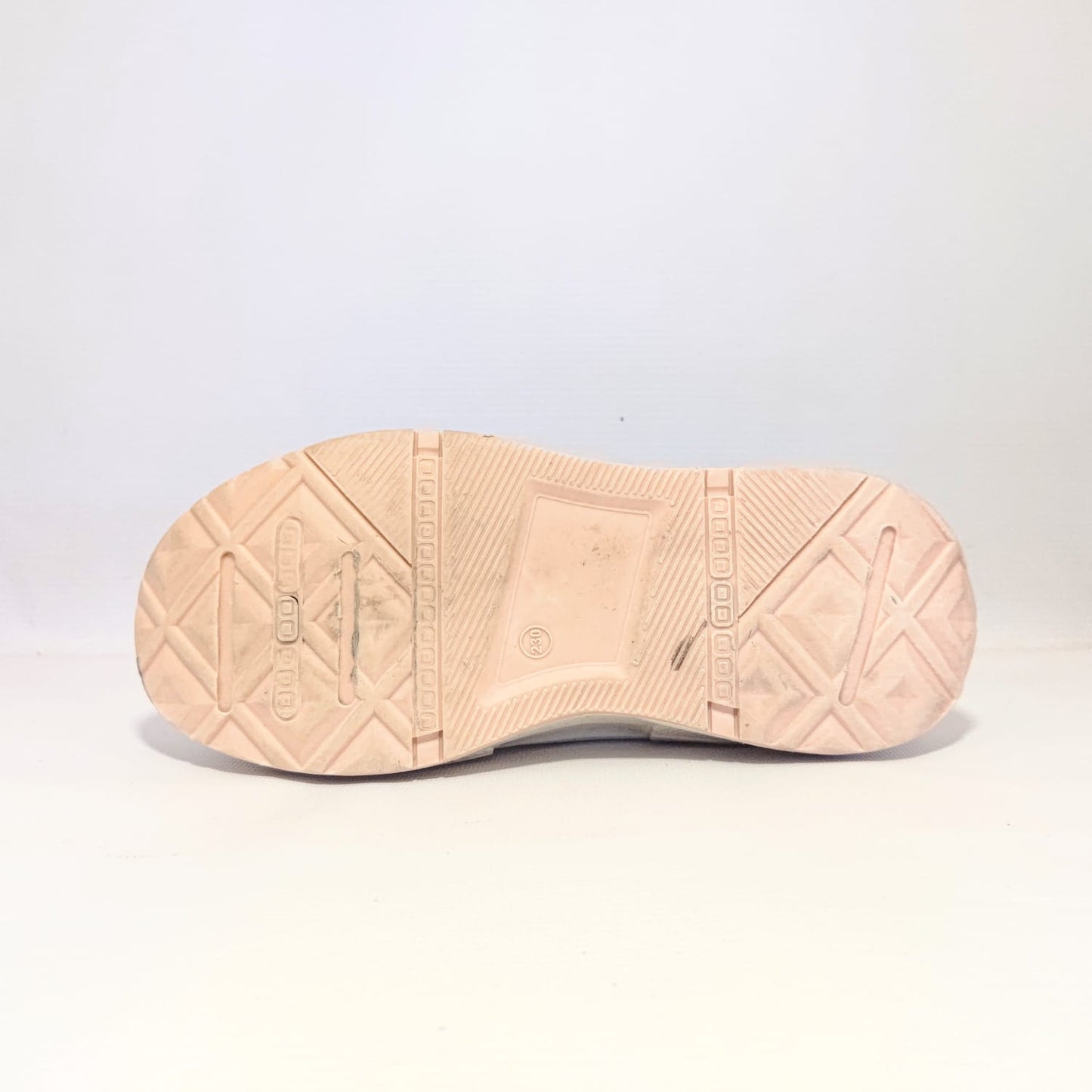 Xiuxian Sneaker with Pink Fabric Top and Chunky sole for Girls and Womens