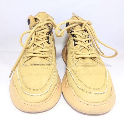 Alwexanging Safenu Leather shoes with chunky sole