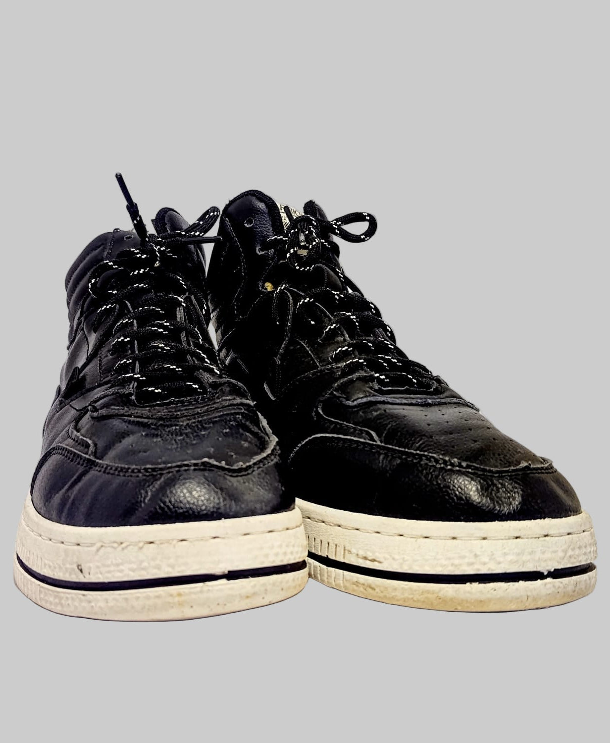 Roberto Cavalli High Top Italian Leather Shoes