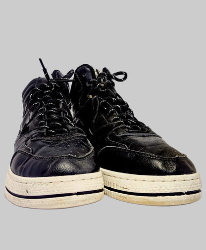 Roberto Cavalli High Top Italian Leather Shoes
