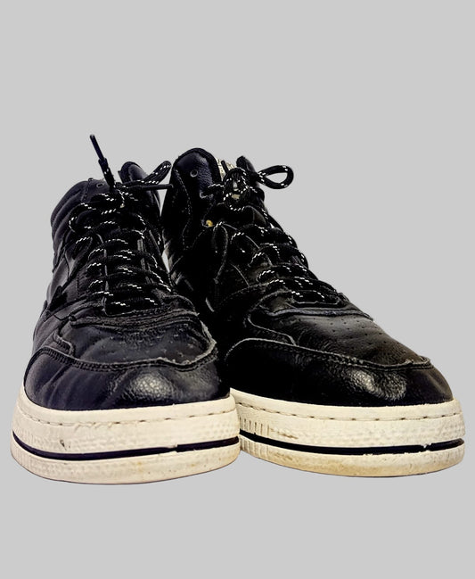 Roberto Cavalli High Top Italian Leather Shoes