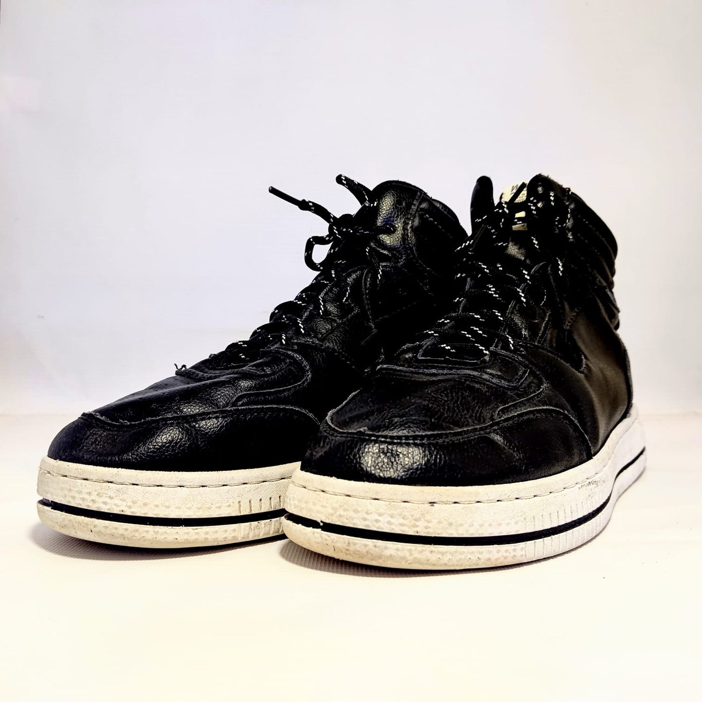 Roberto Cavalli High Top Italian Leather Shoes