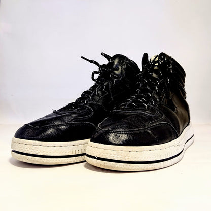 Roberto Cavalli High Top Italian Leather Shoes