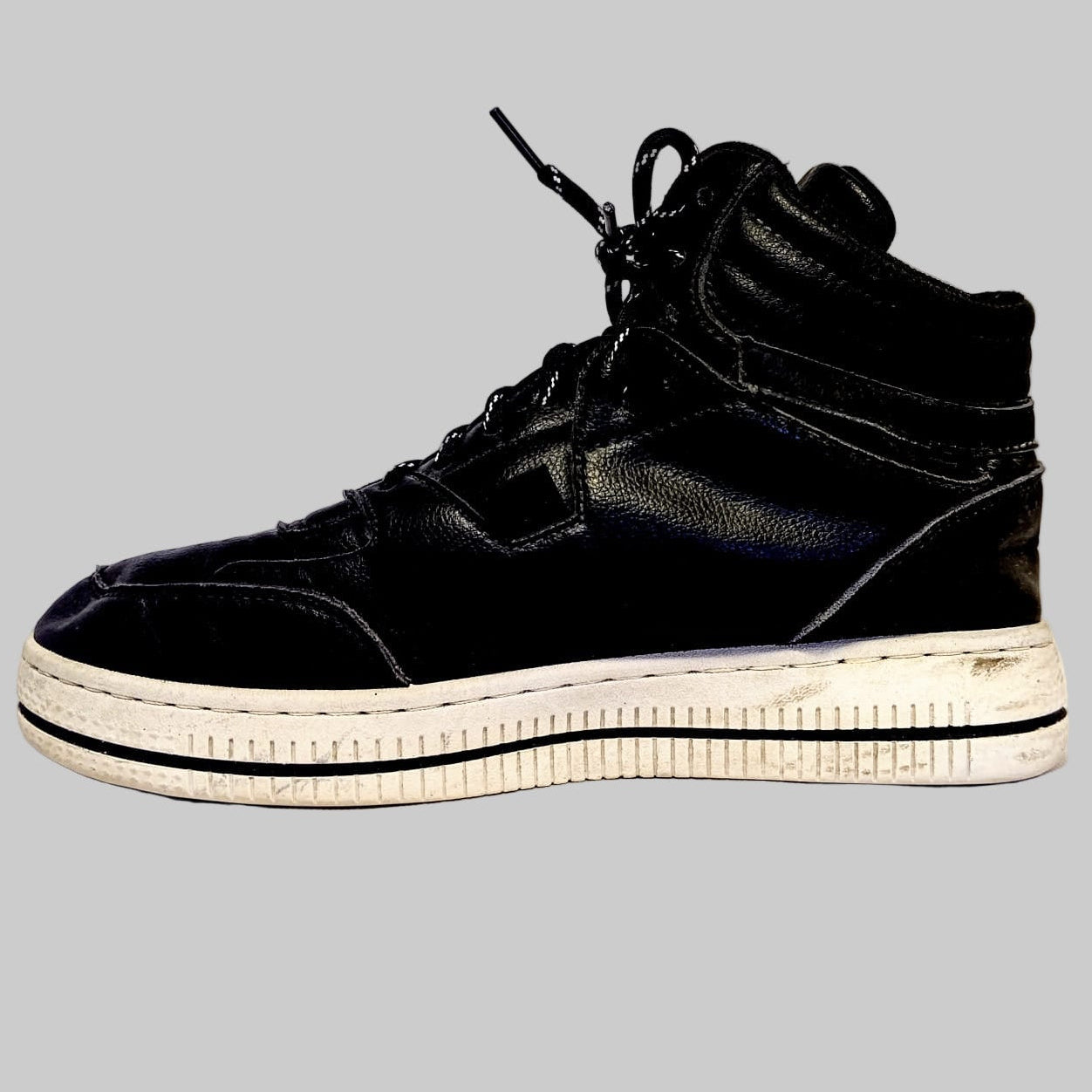 Roberto Cavalli High Top Italian Leather Shoes