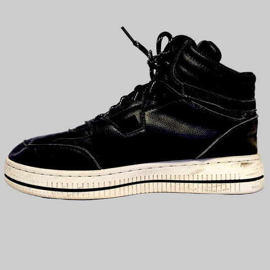 Roberto Cavalli High Top Italian Leather Shoes