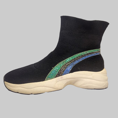 Balabala High Top Socks  Breathable Shoes for Girls and Womens