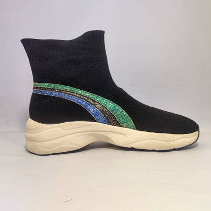 Balabala High Top Socks  Breathable Shoes for Girls and Womens