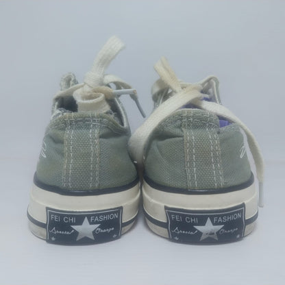 FEI CHI Sneaker with Fabric Top and Rubber Sole for Womens