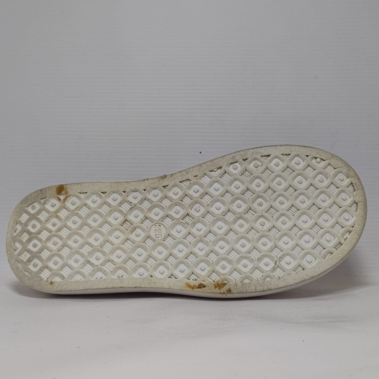 White Leather Loafers for Women's