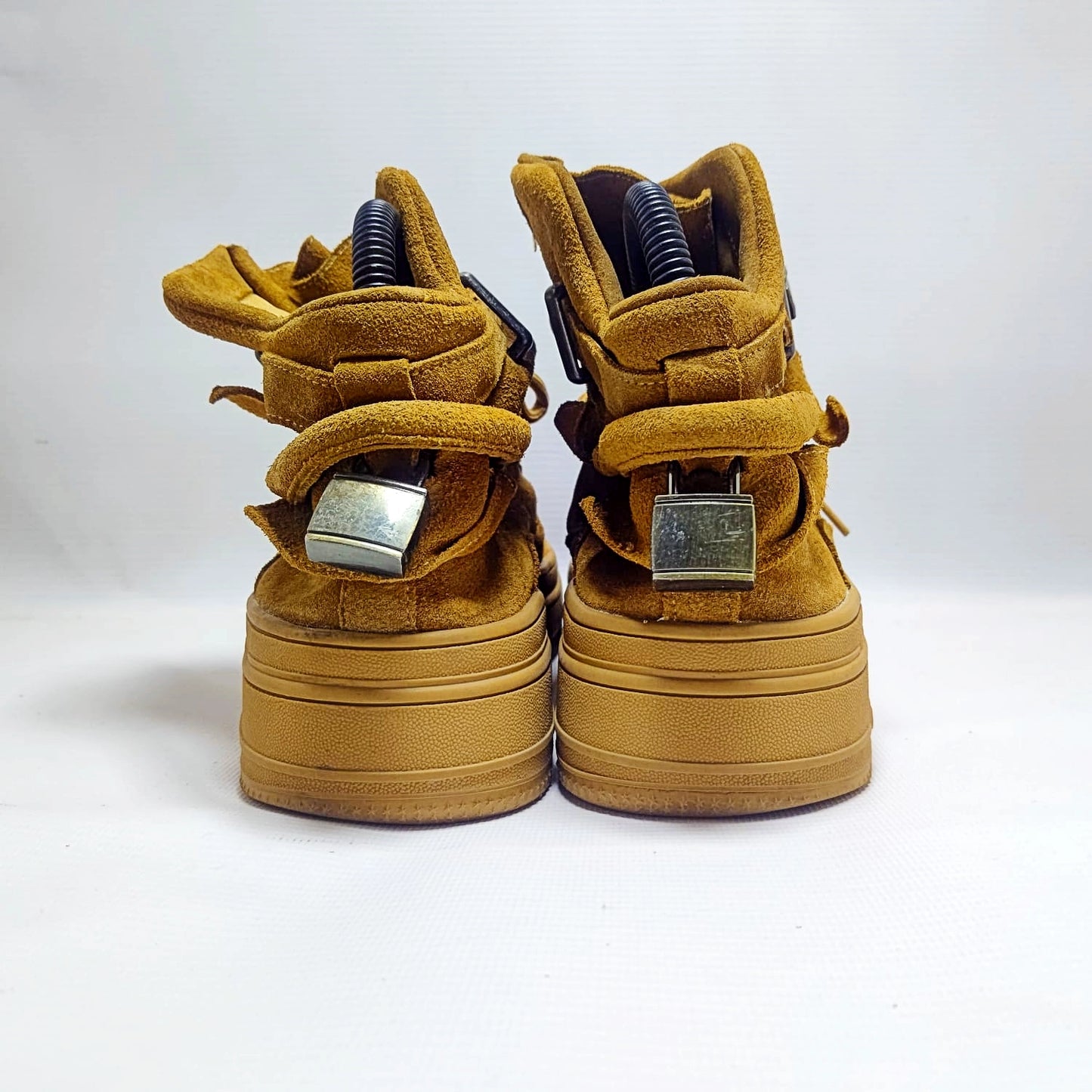 High Top Leather Boots