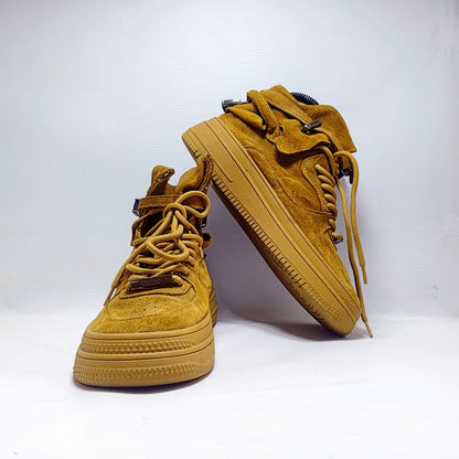 High Top Leather Boots