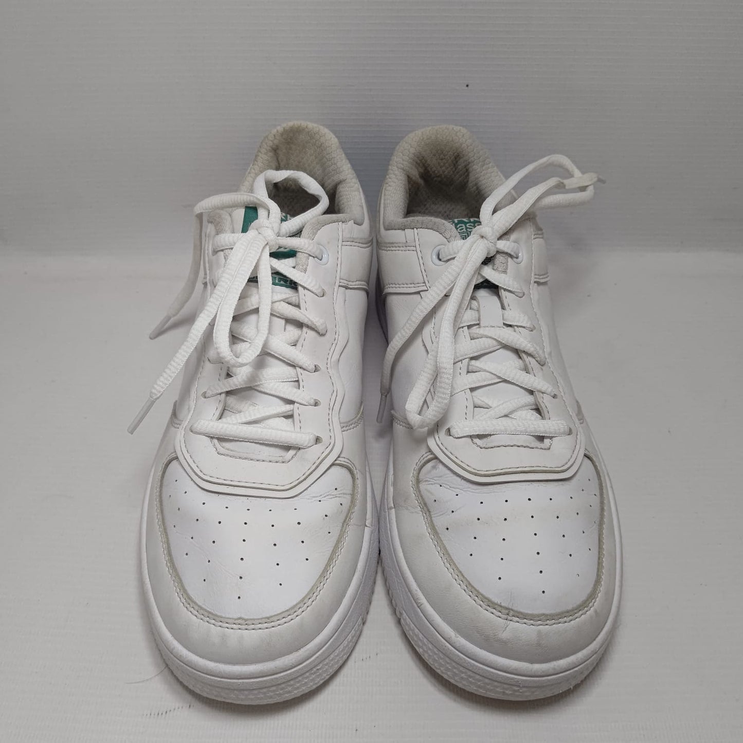 VRE Classic White Leather Shoes by Erke