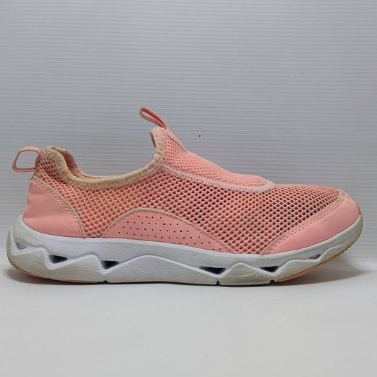 Pink Breathable Slip-On Sneakers