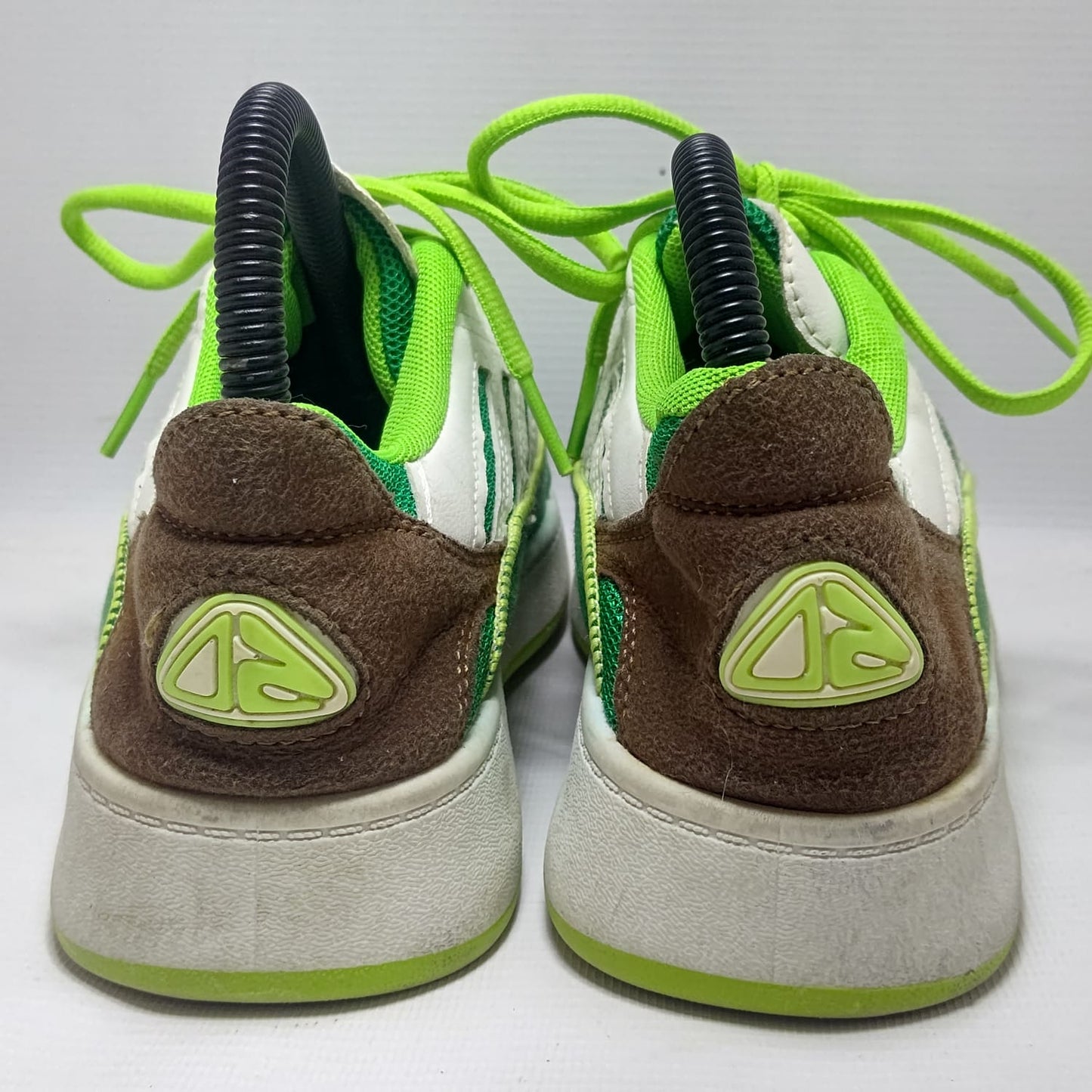 Sports Drag Leather Sneakers