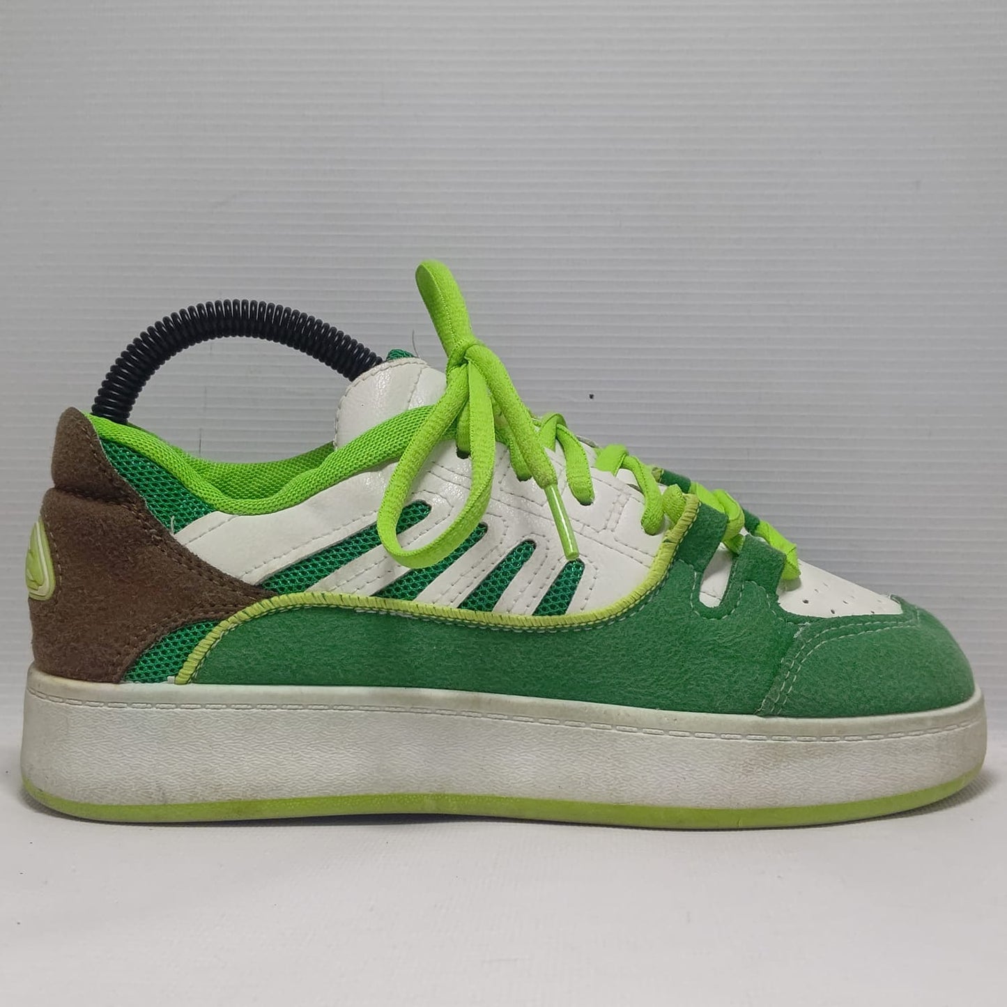 Sports Drag Leather Sneakers