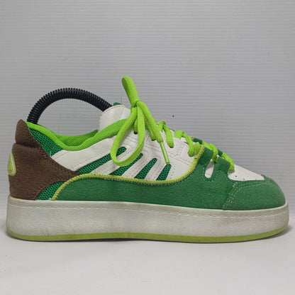 Sports Drag Leather Sneakers