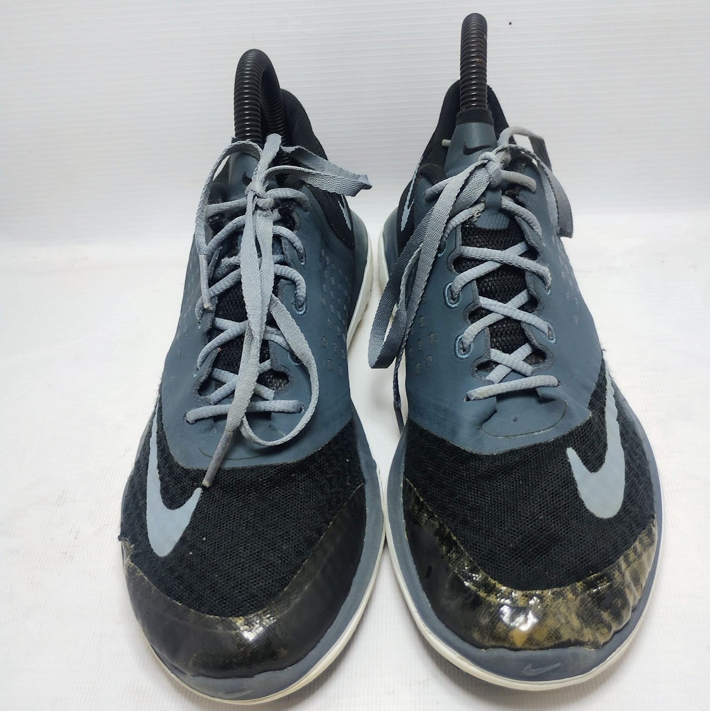 Nike Black And Gray Running Shoes