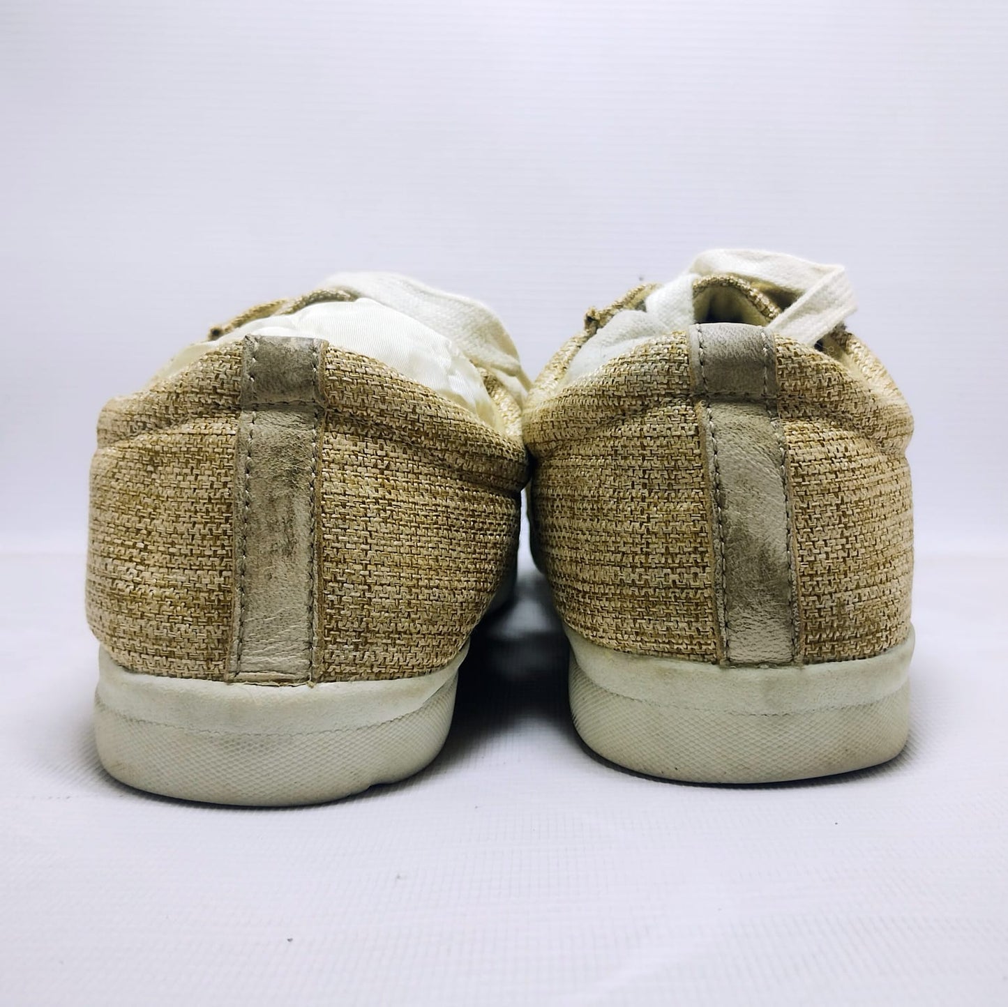 Drew Barefoot Freedom Ruby Sneakers in Natural Fabric