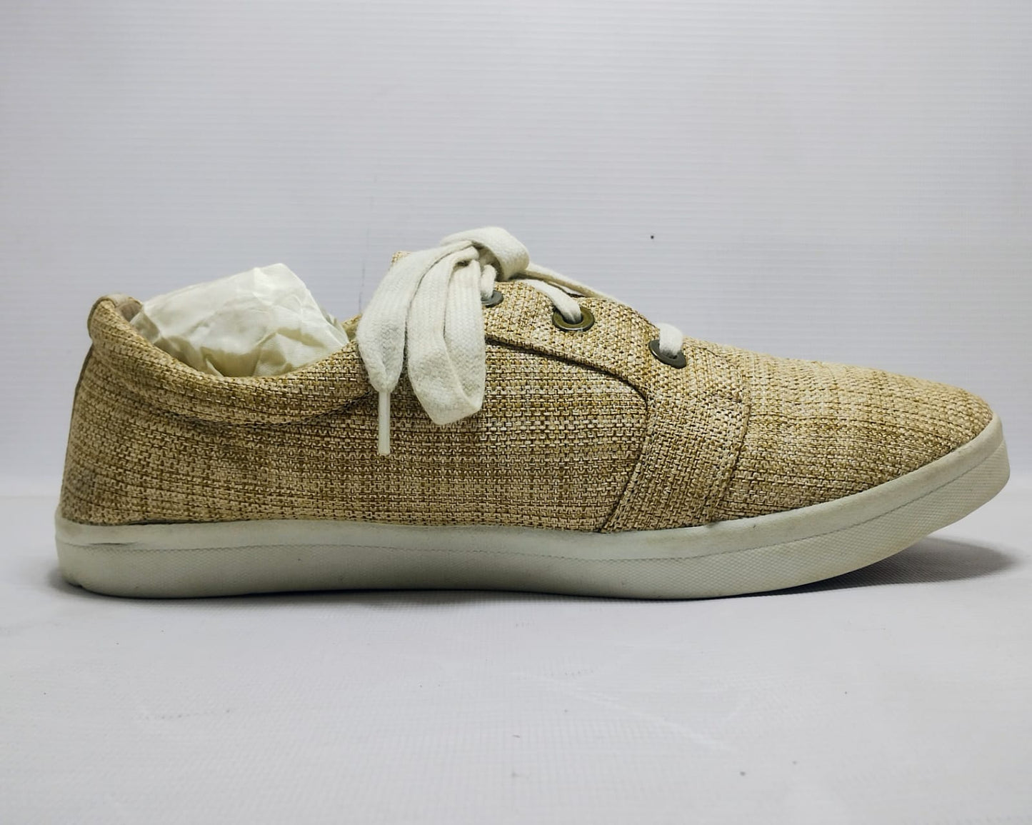 Drew Barefoot Freedom Ruby Sneakers in Natural Fabric