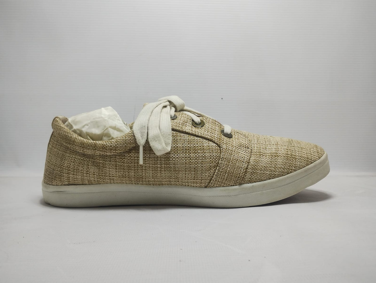 Drew Barefoot Freedom Ruby Sneakers in Natural Fabric