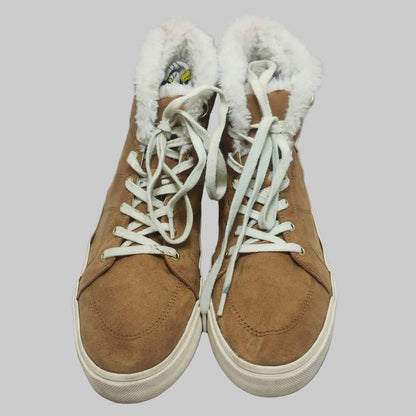 Old Navy Sueded Faux-Fur-Lined High-Top Sneakers