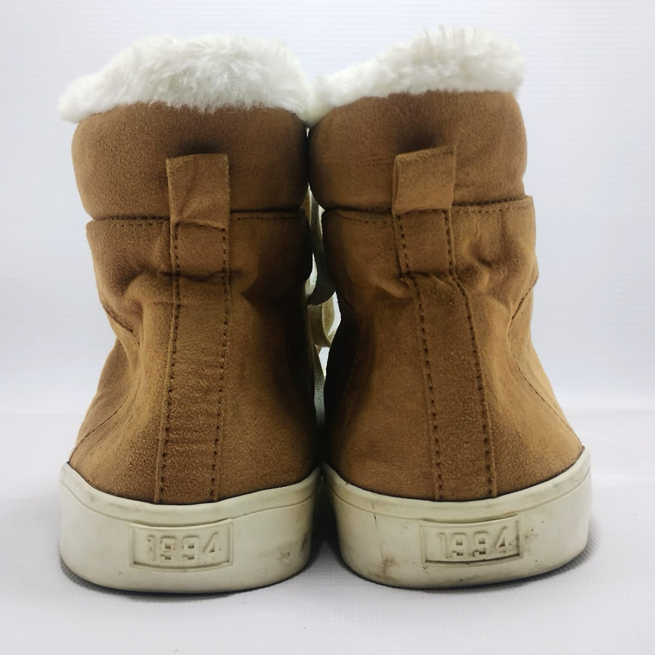 Old Navy Sueded Faux-Fur-Lined High-Top Sneakers