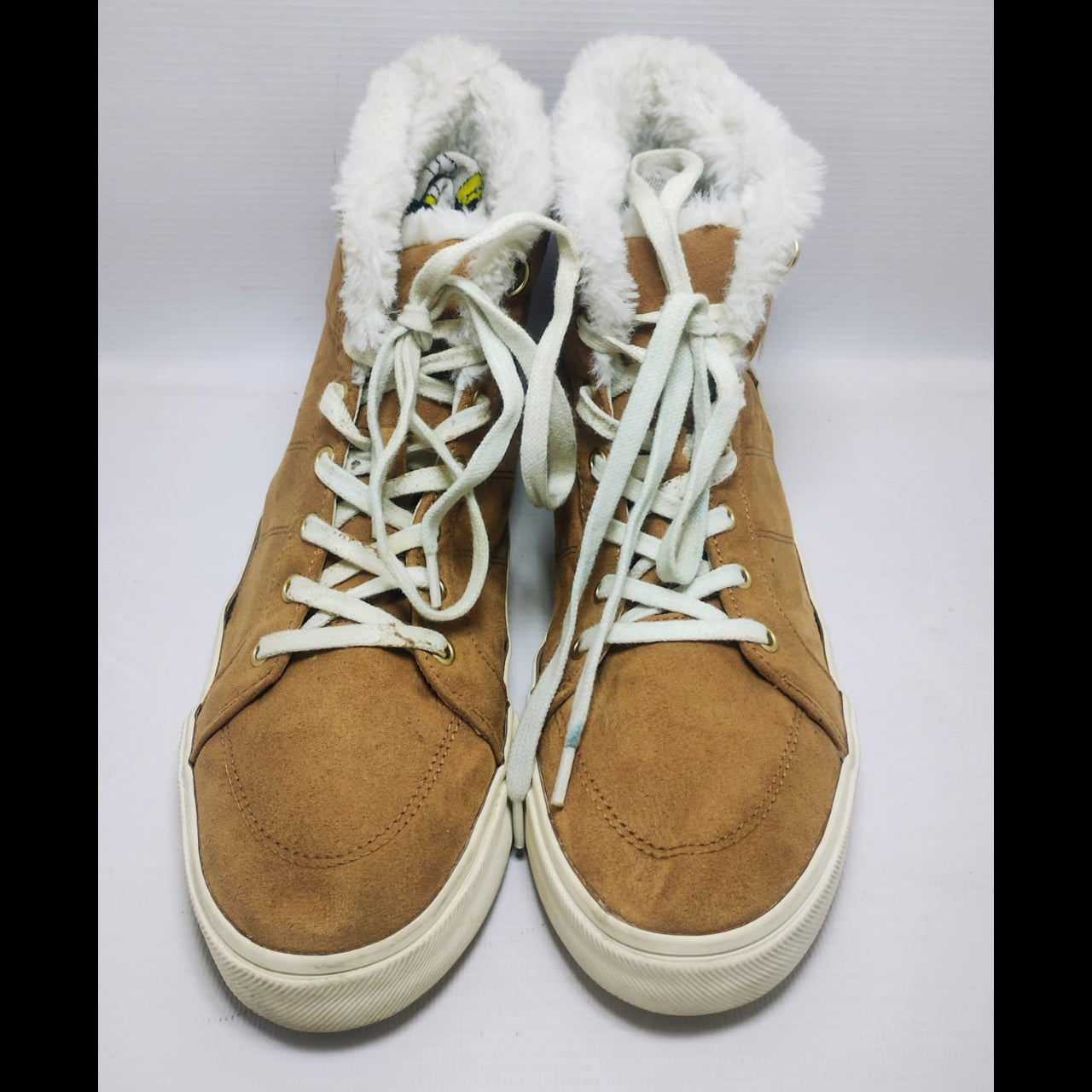 Old Navy Sueded Faux-Fur-Lined High-Top Sneakers
