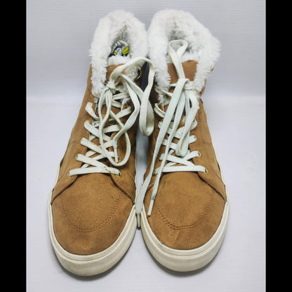 Old Navy Sueded Faux-Fur-Lined High-Top Sneakers