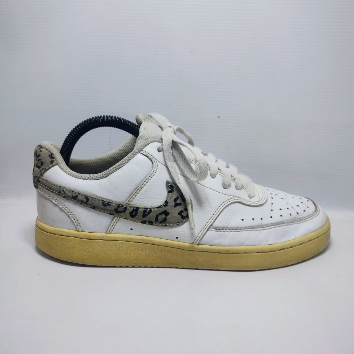 Nike Court Vision Low Leopard Swoosh