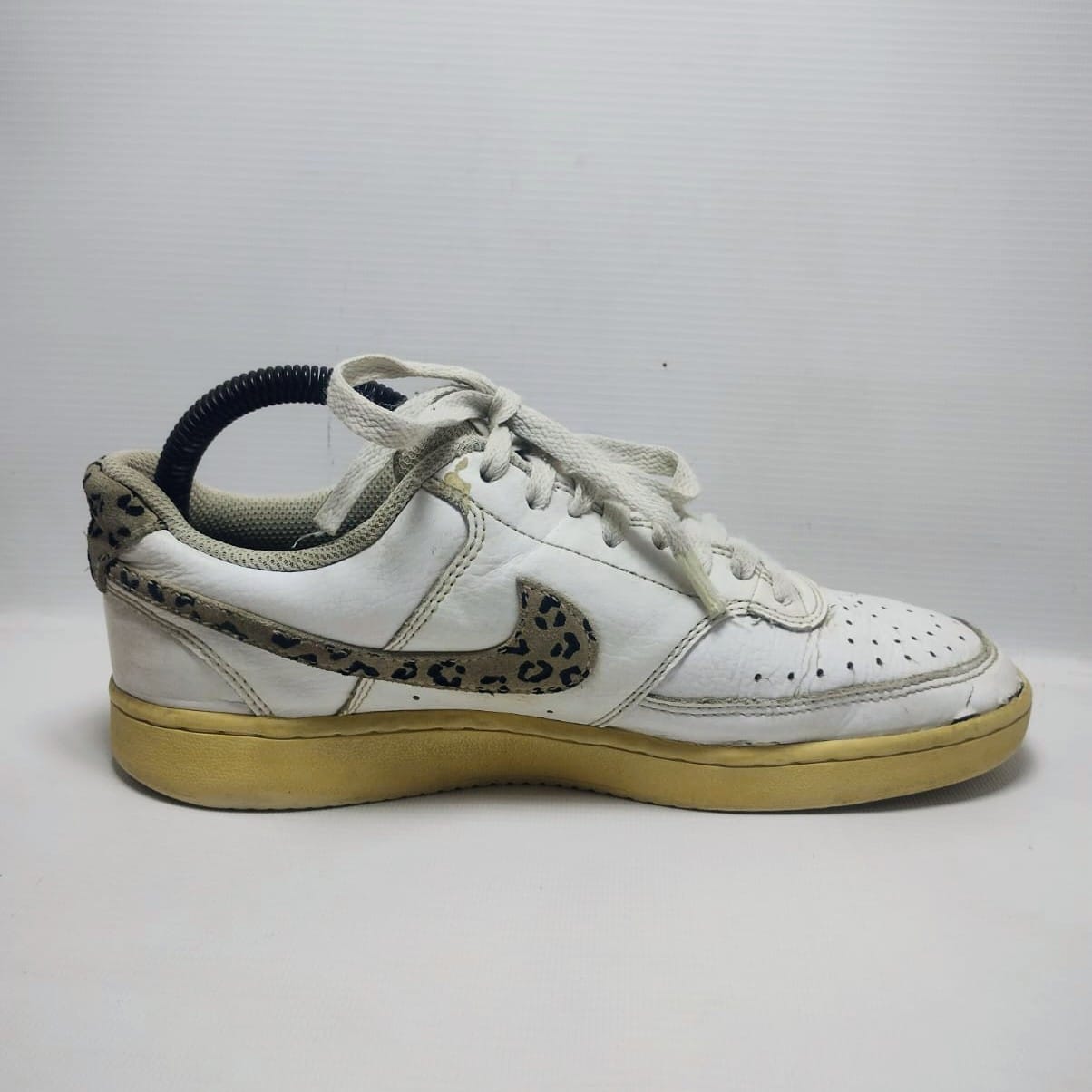 Nike Court Vision Low Leopard Swoosh