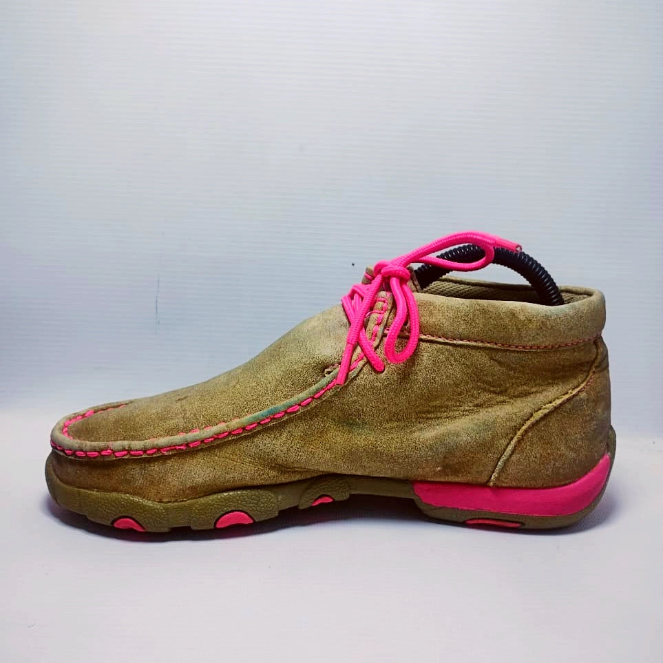 Twisted X Leather Chukka Driving Moccasins