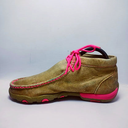 Twisted X Leather Chukka Driving Moccasins