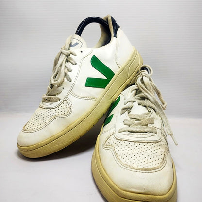 Veja V-10 leather sneakers