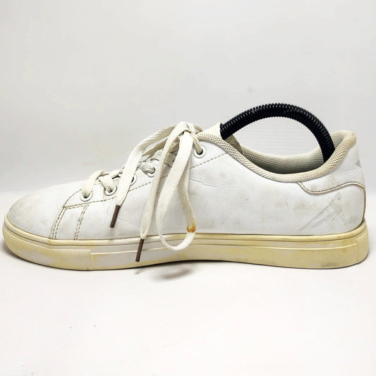 2Star Walk Star white leather low-top sneakers