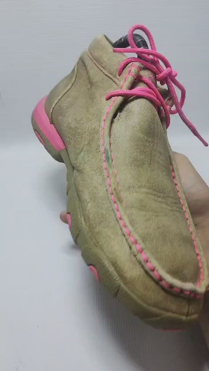 Twisted X Leather Chukka Driving Moccasins