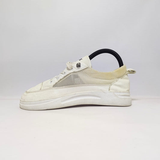 White casual sneakers
