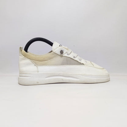 White casual sneakers
