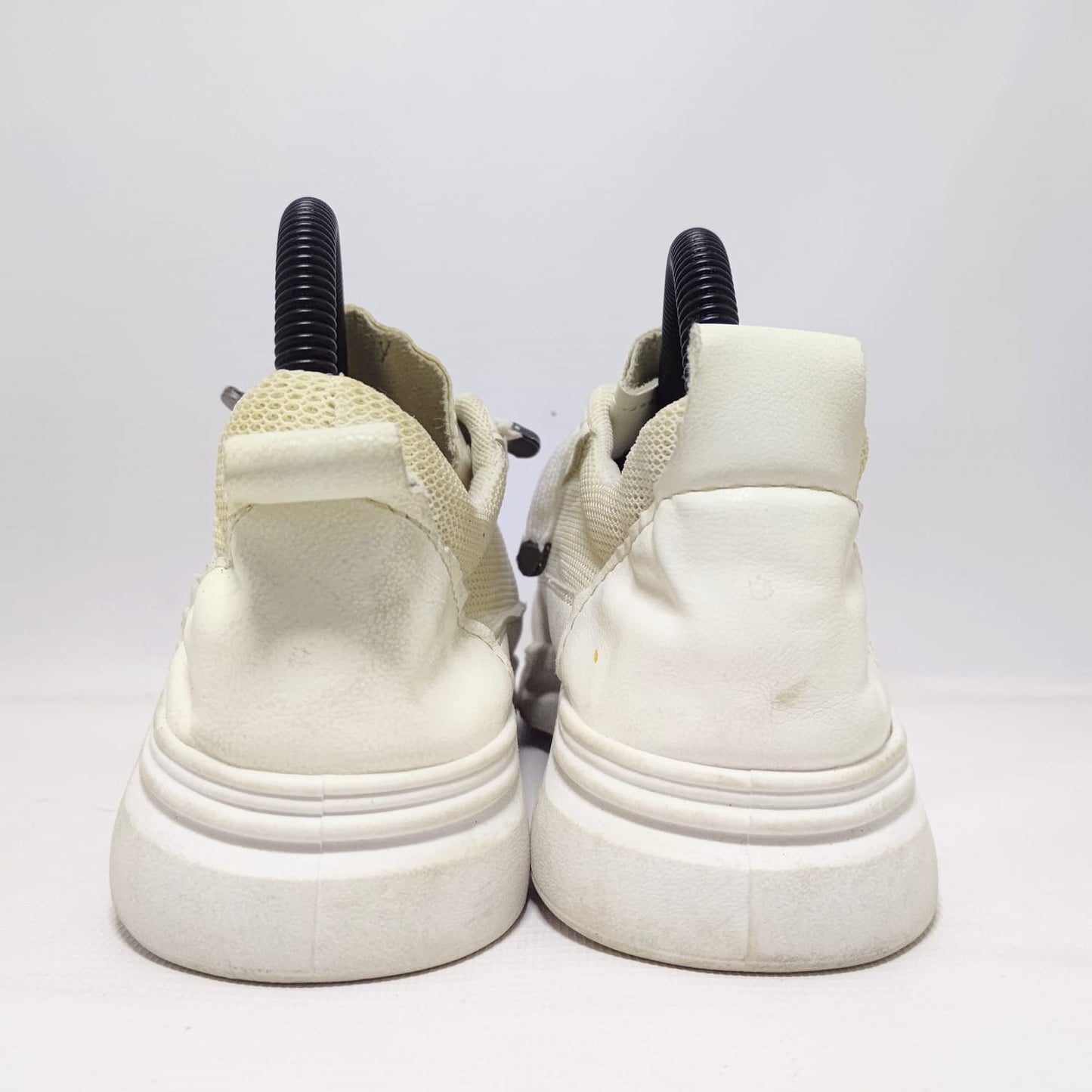 White casual sneakers